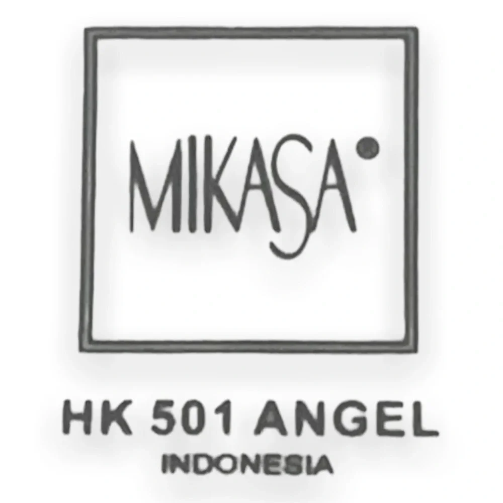 Mikasa Angel Round Trinket Box‎ Candy Dish with Lid HK501 Indonesia - Set of Two
